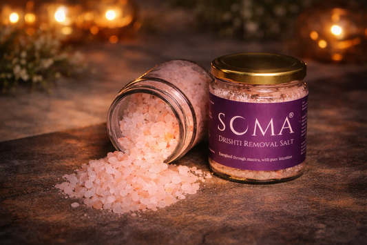 How Is SOMA Drishti Removal Salt Traditionally Used to Remove Negative Energy?